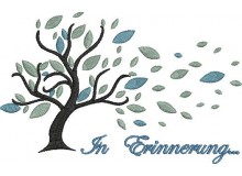 Stickdatei - Trauerbaum